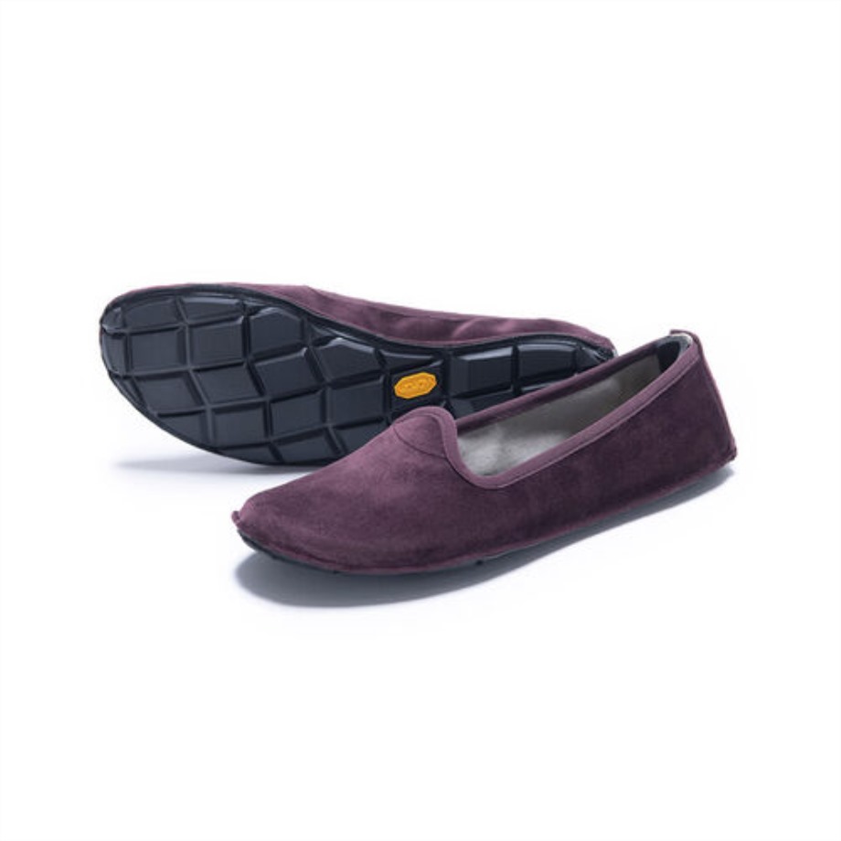 Padlizsán Egy Negyed Bársony Vibram